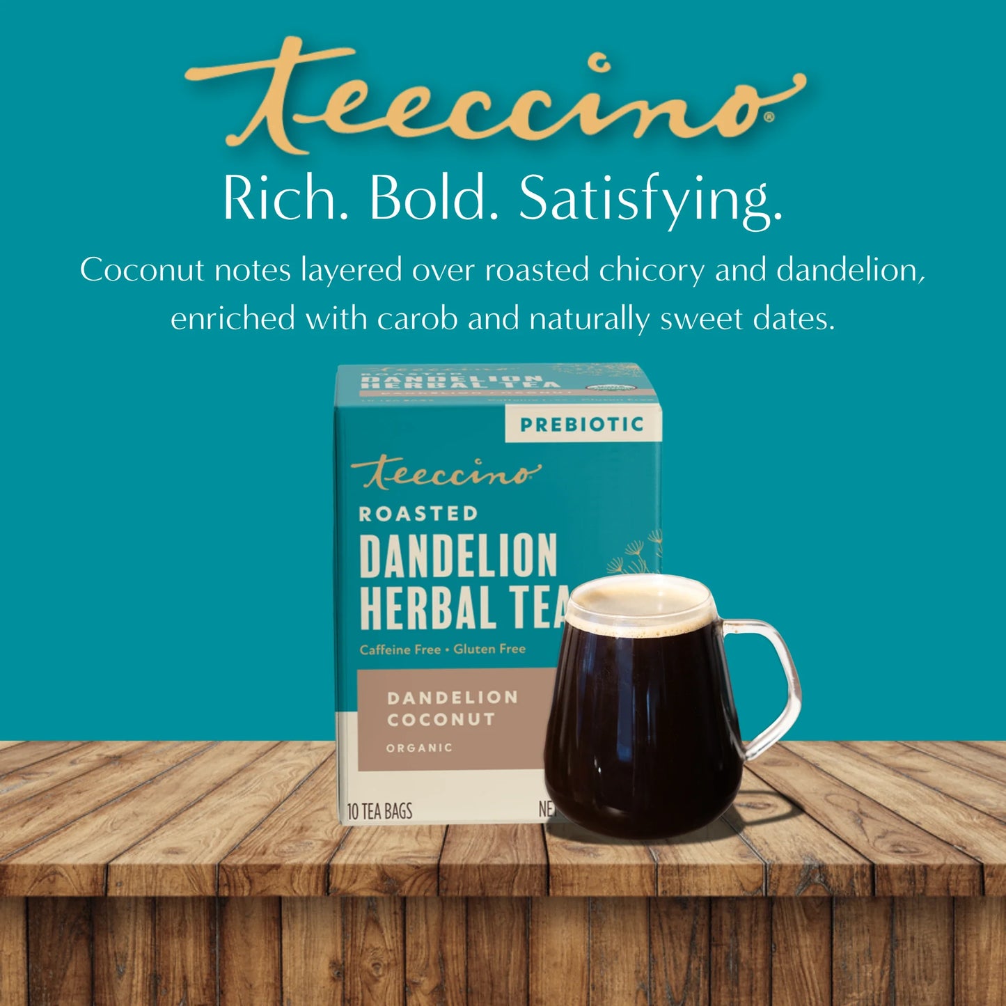 Dandelion Coconut Roasted Herbal Tea