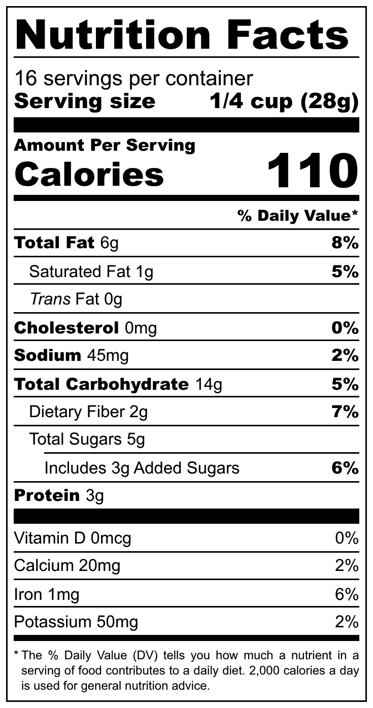 Apple Cranberry Granola