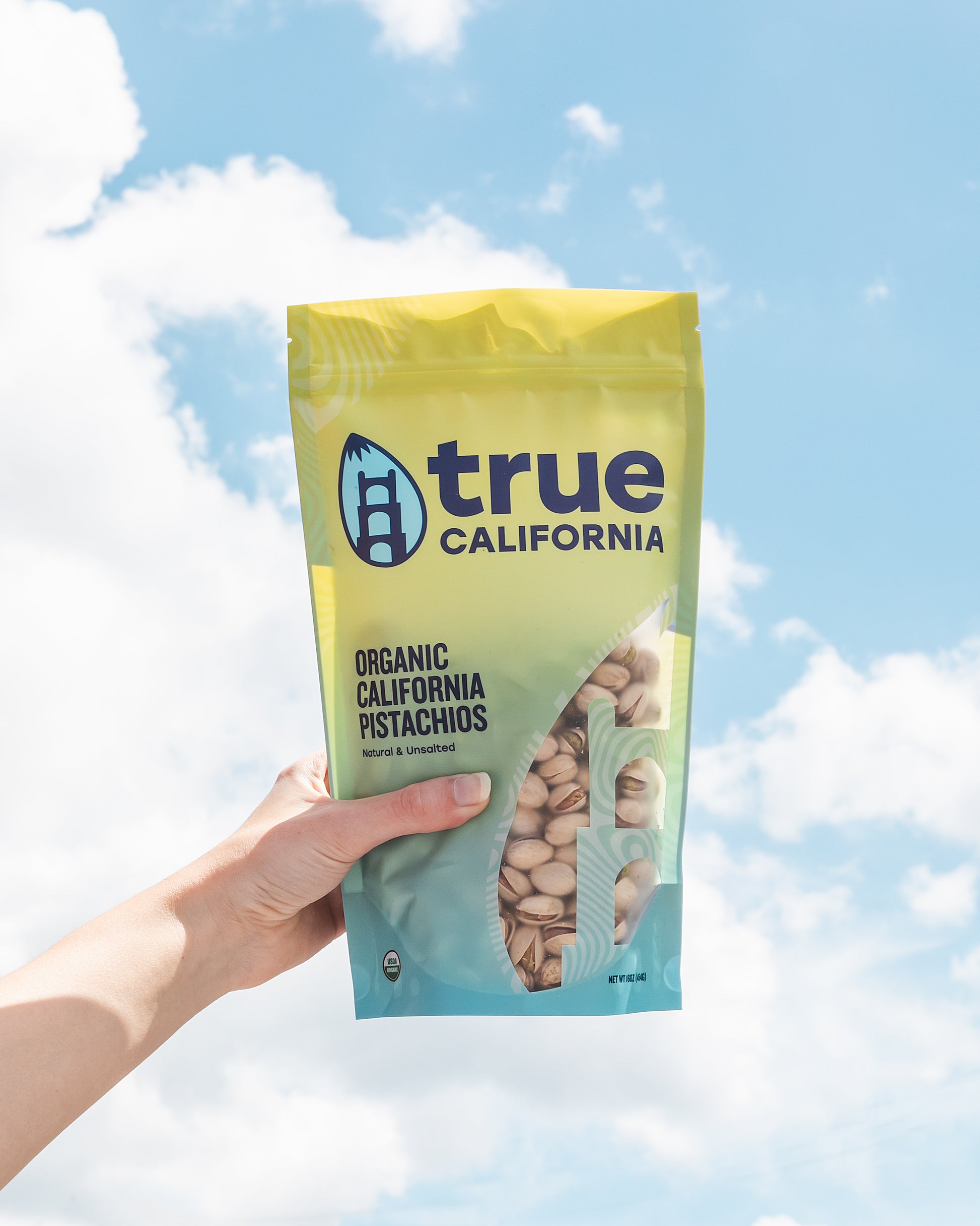 True California Organic Pistachios Raw Natural and Unsalted