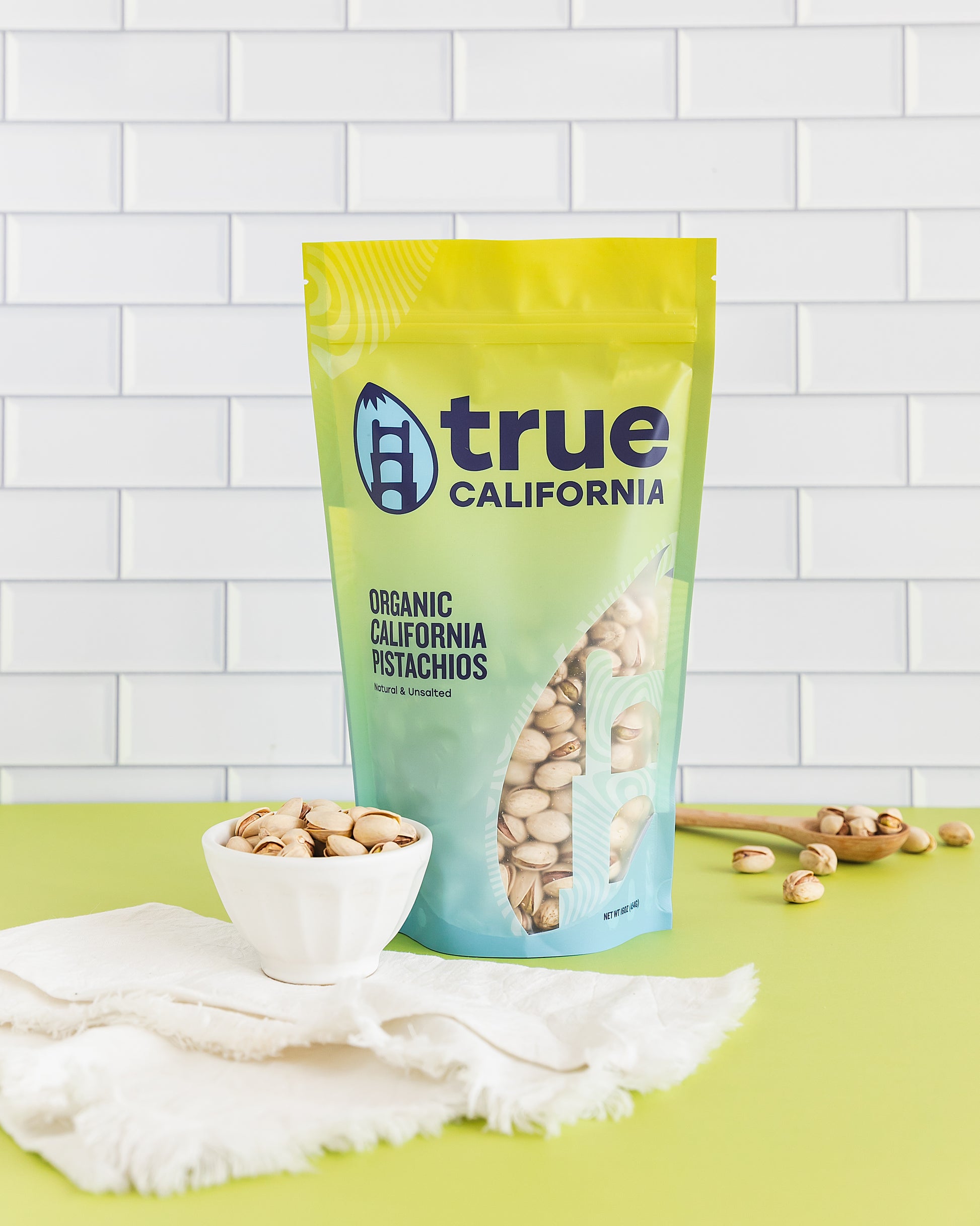 True California Organic Pistachios Raw Natural and Unsalted