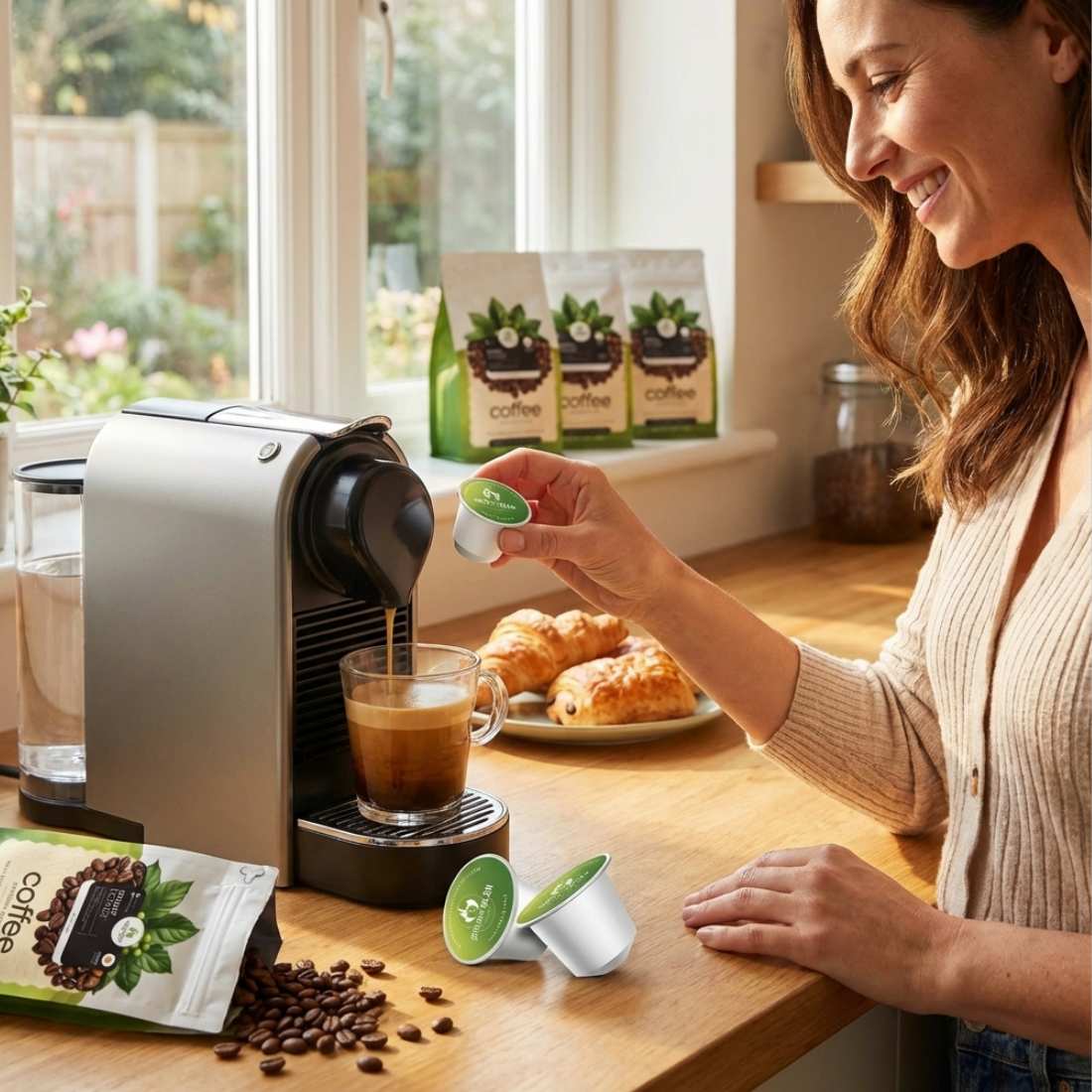 Single Serving Coffee Pods – N-Type (12 Count)