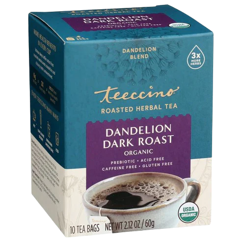 Dandelion Dark Roast Roasted Herbal Tea