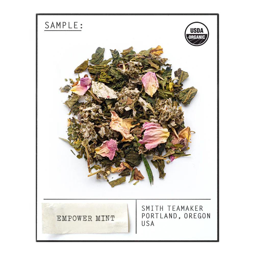SMITH TEAMAKER - EMPOWER MINT WOMEN'S WELLNESS TEA BLEND NO. 4 (15 TEA BAGS, 1.22 OZ)