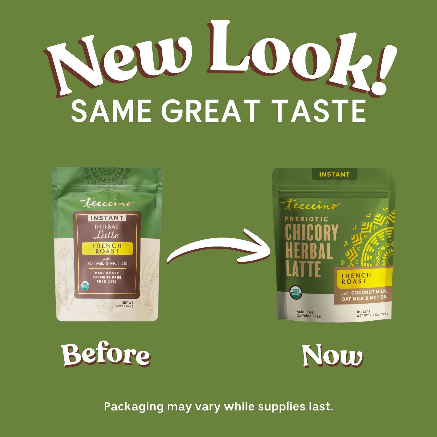 Instant French Roast Herbal Latte