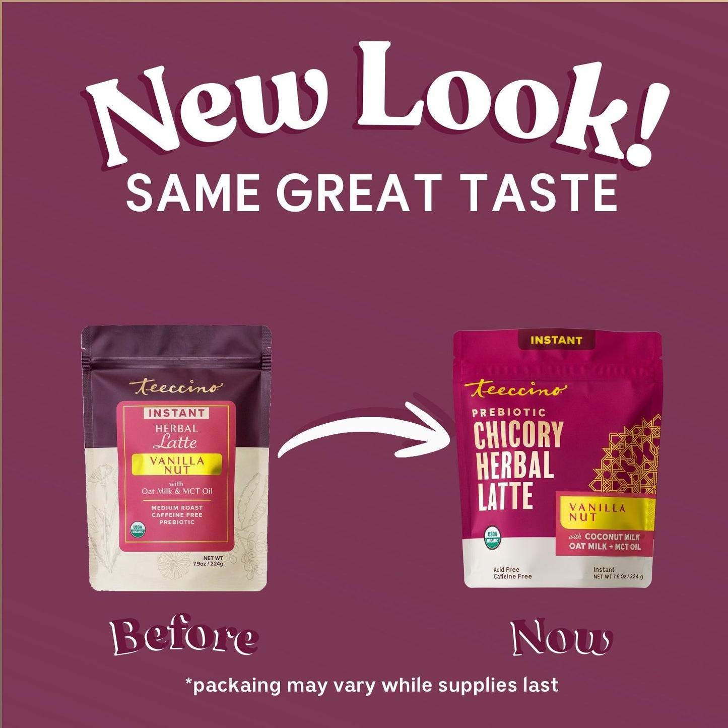 Instant Vanilla Nut Herbal Latte