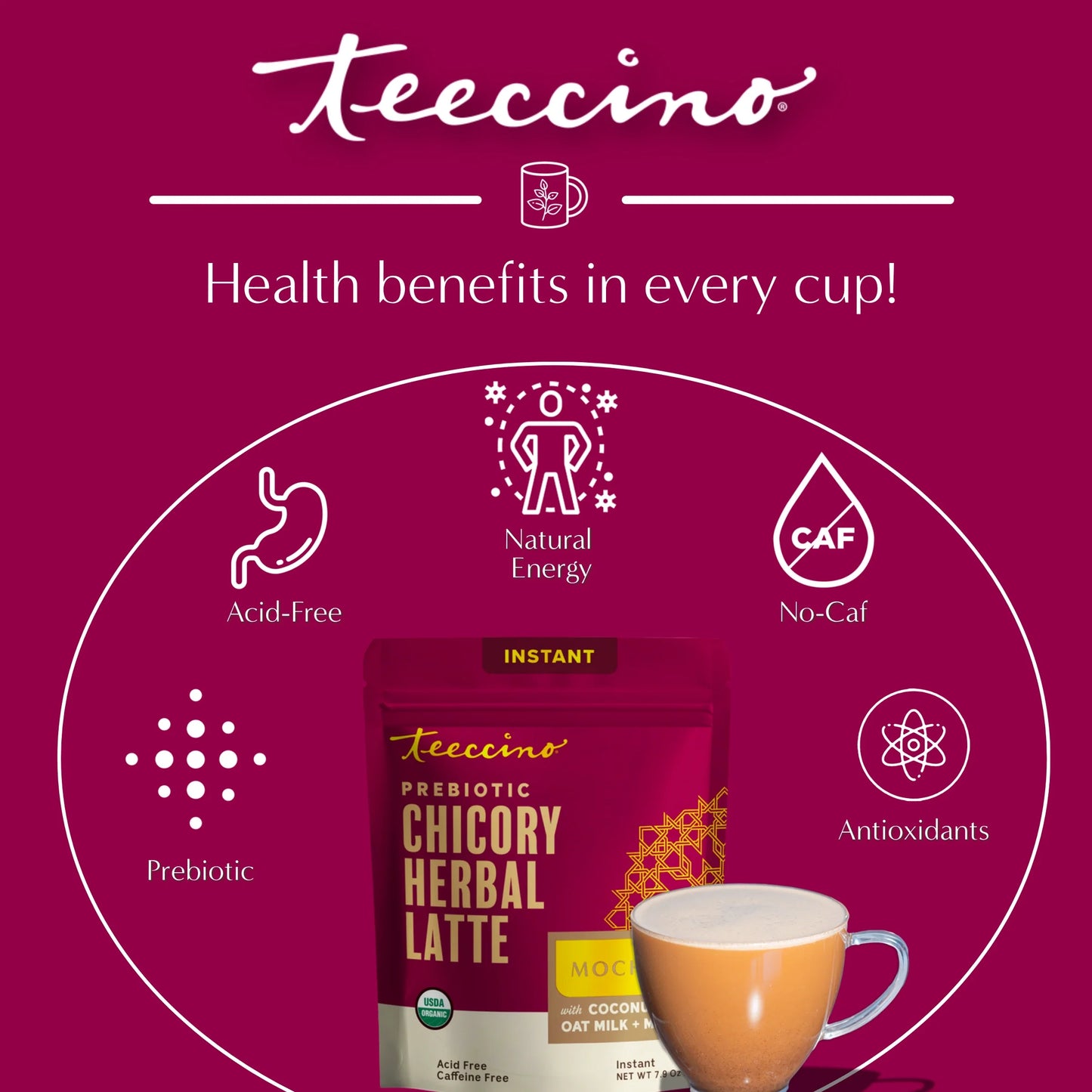 Instant Mocha Herbal Latte