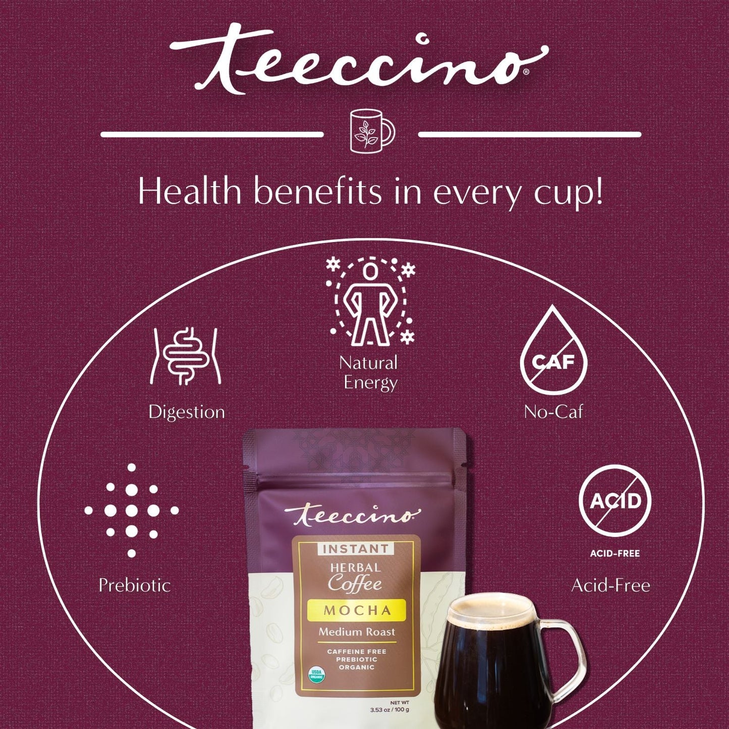 Instant Mocha Herbal Latte
