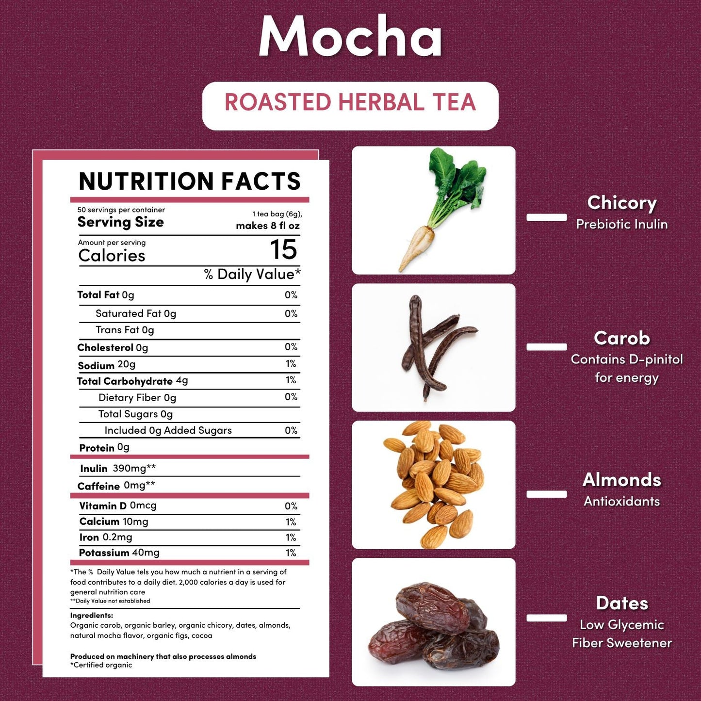 Instant Mocha Herbal Latte