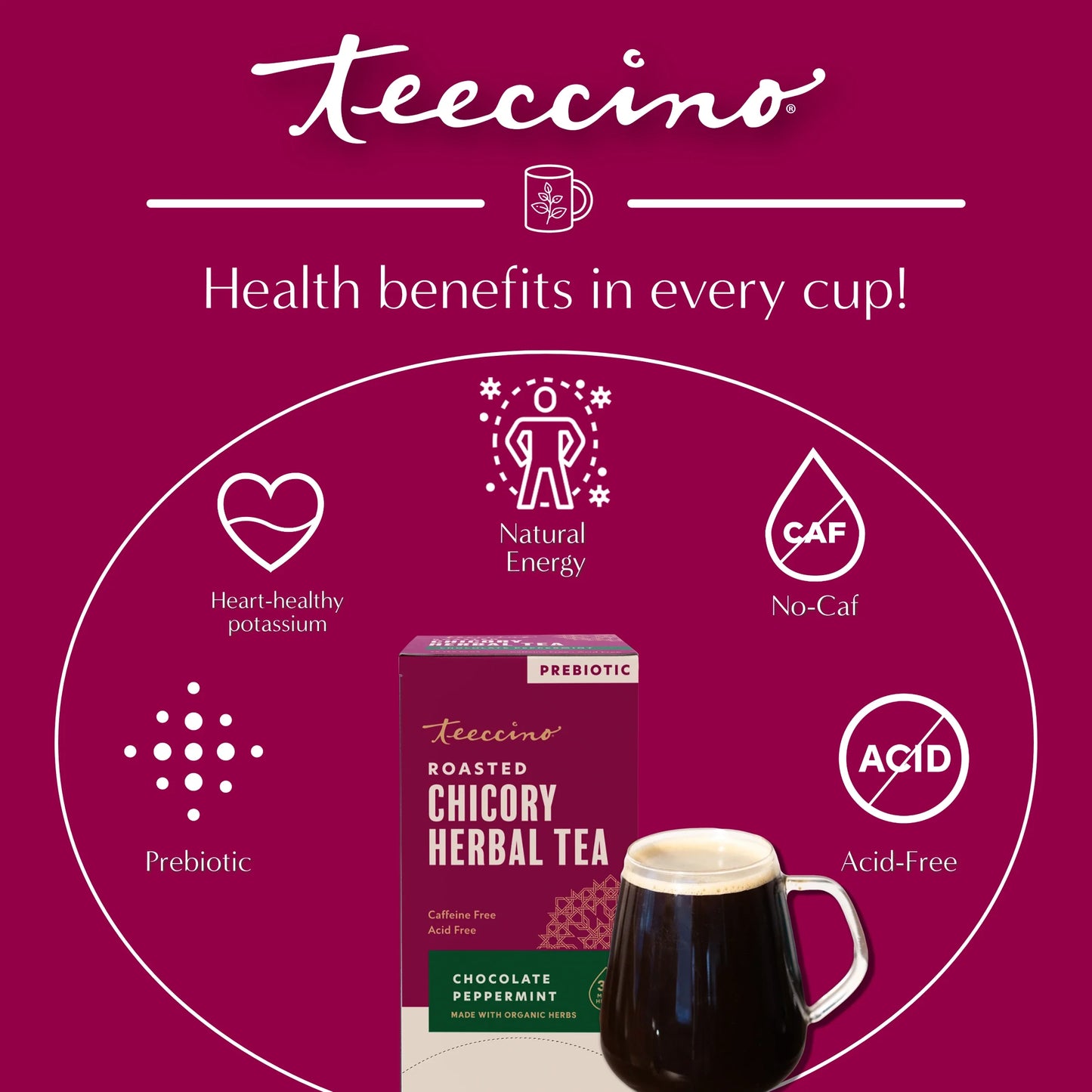 Chocolate Peppermint Roasted Herbal Tea