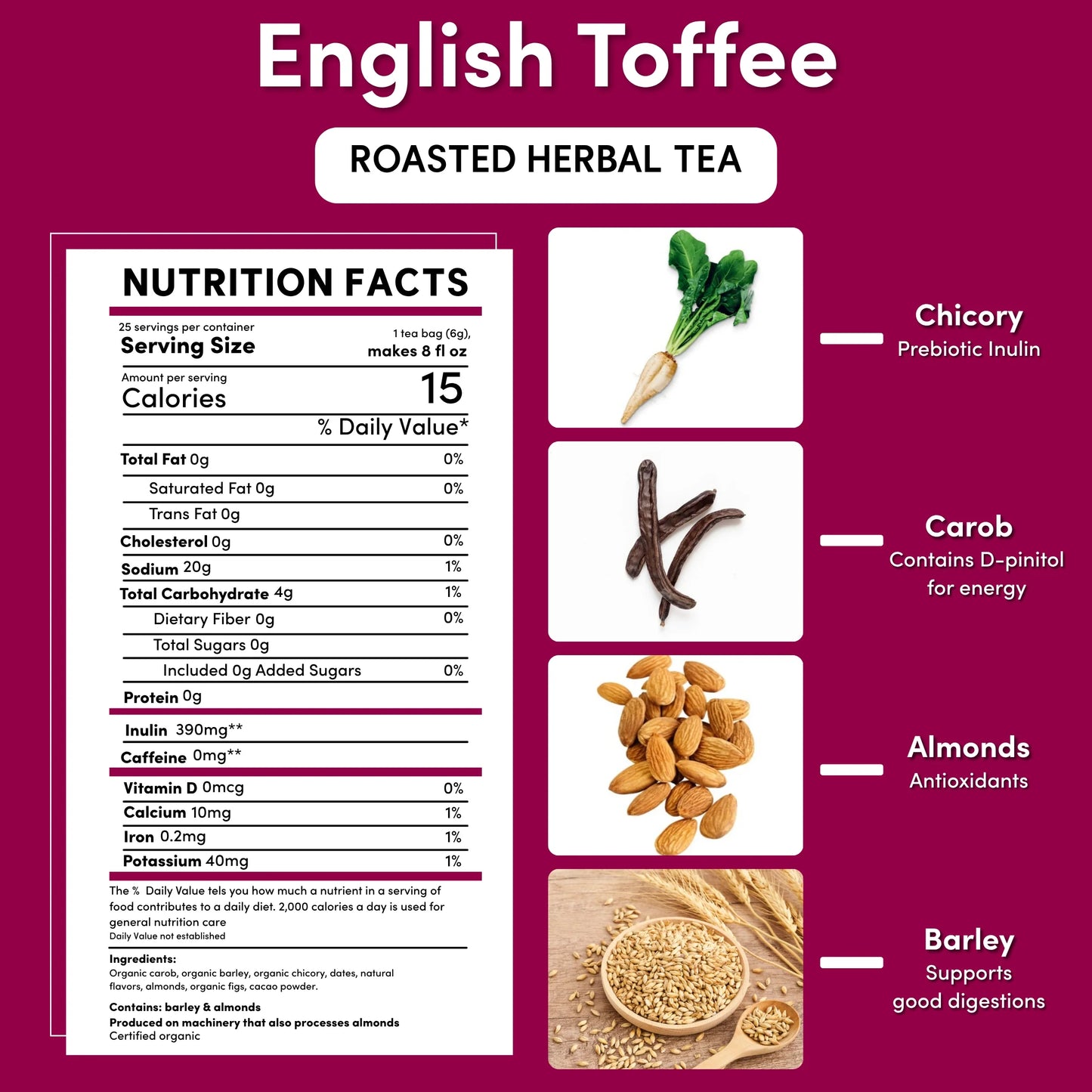 English Toffee Roasted Herbal Tea
