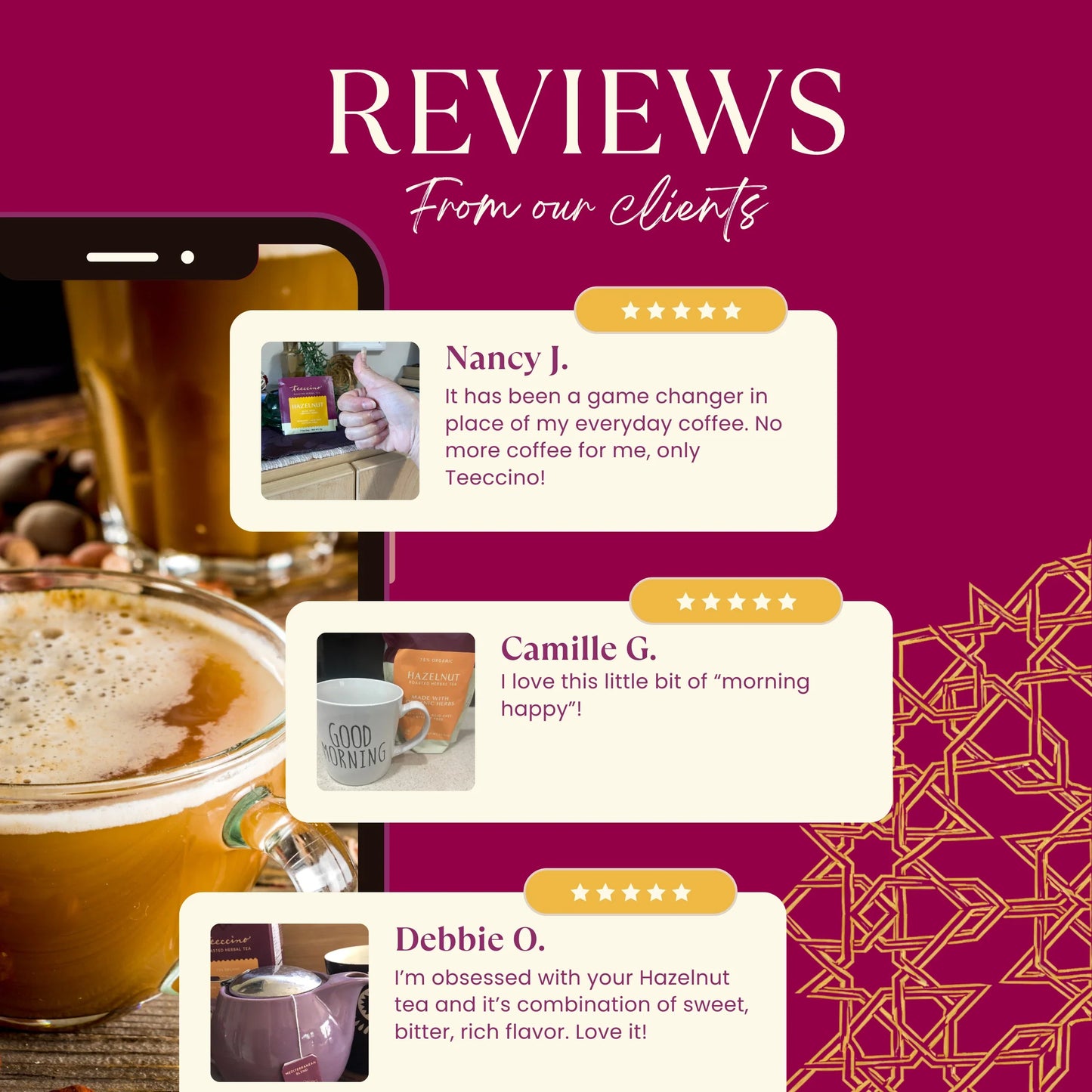 Hazelnut Roasted Herbal Tea