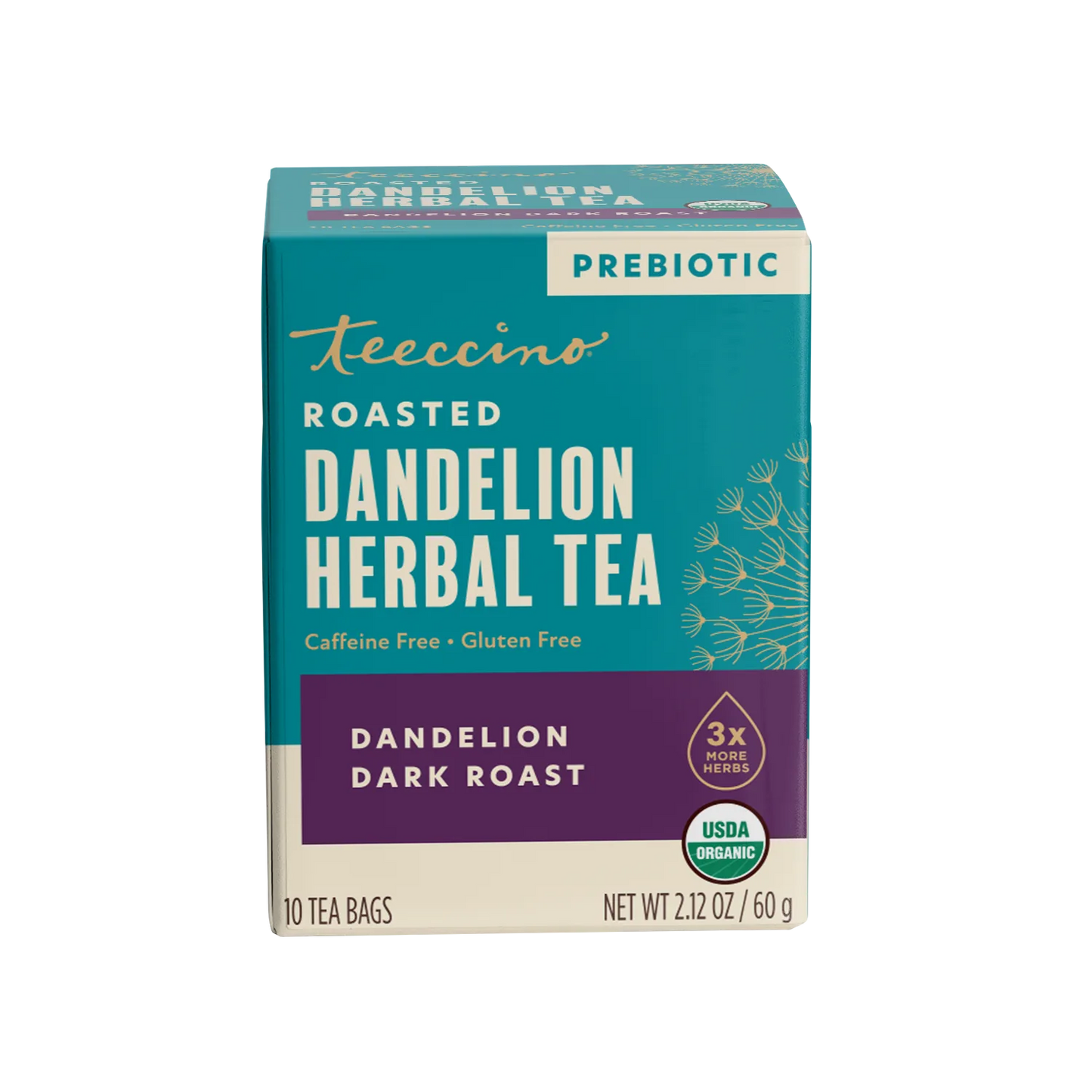 Dandelion Dark Roast Roasted Herbal Tea