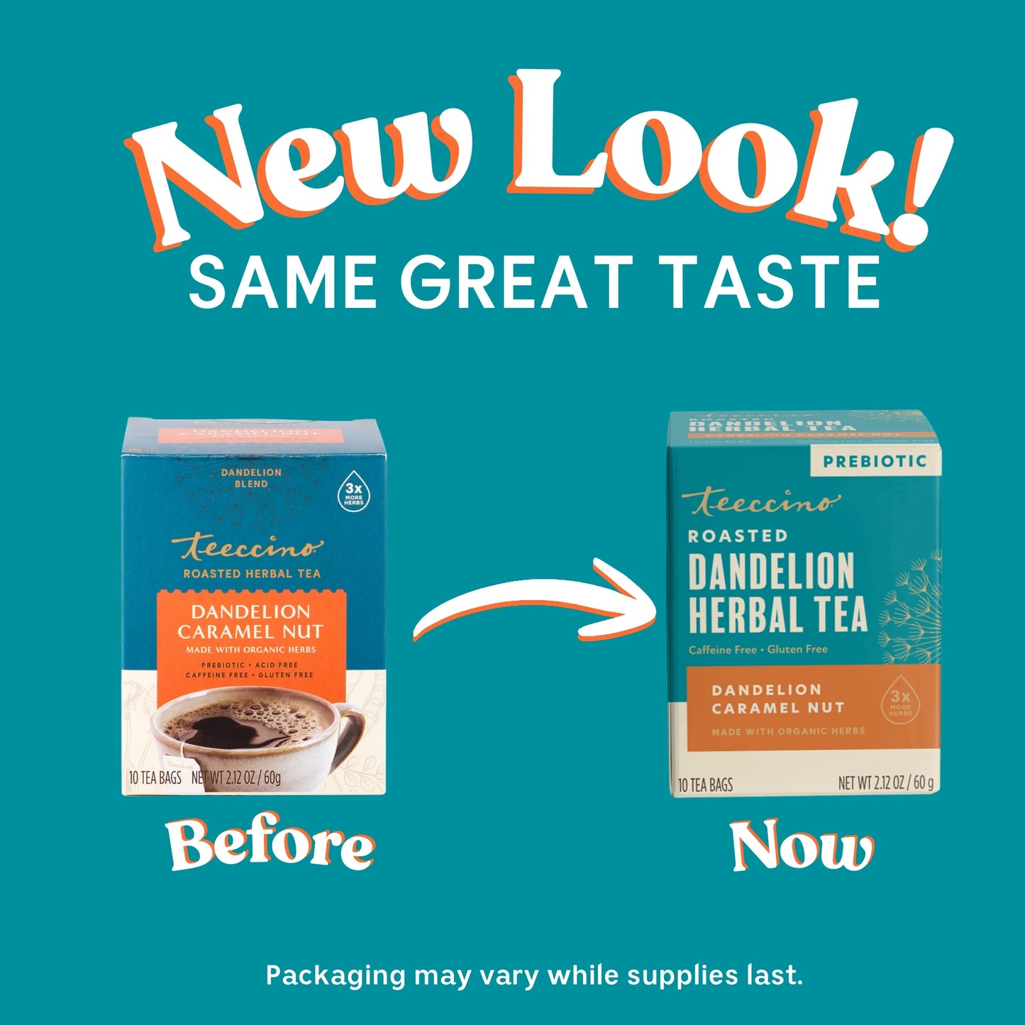 Dandelion Caramel Nut Roasted Herbal Tea