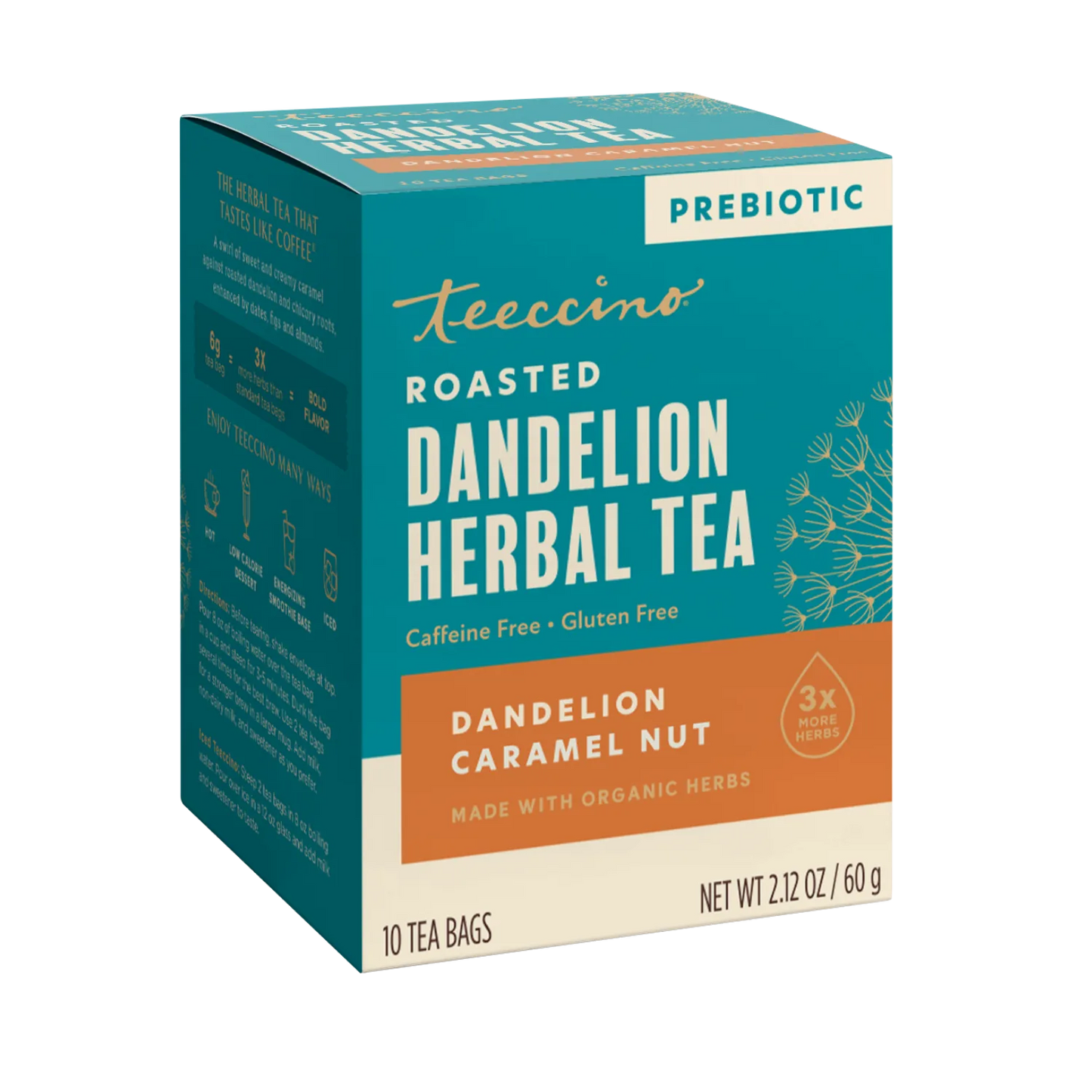 Dandelion Caramel Nut Roasted Herbal Tea