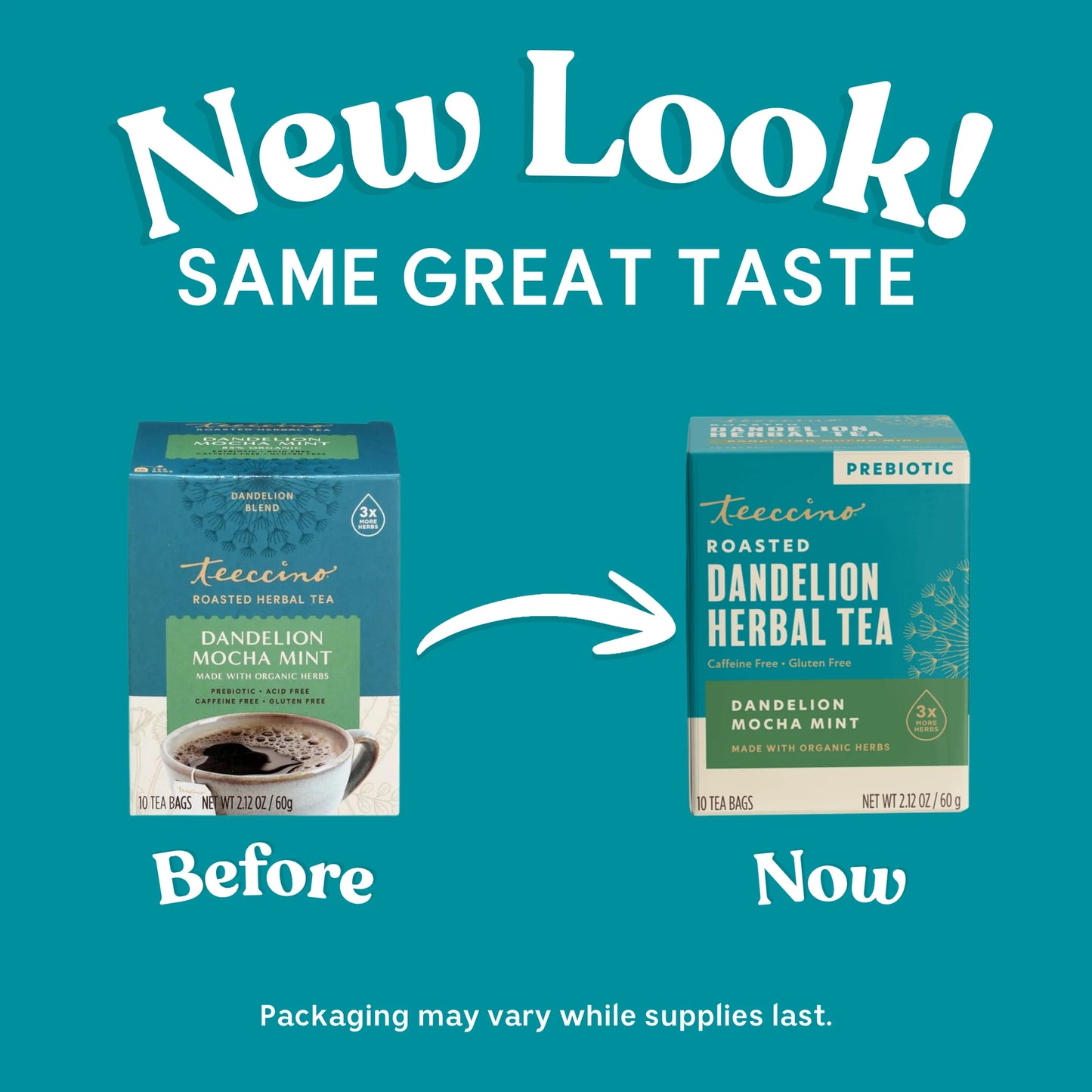 Dandelion Mocha Mint Roasted Herbal Tea