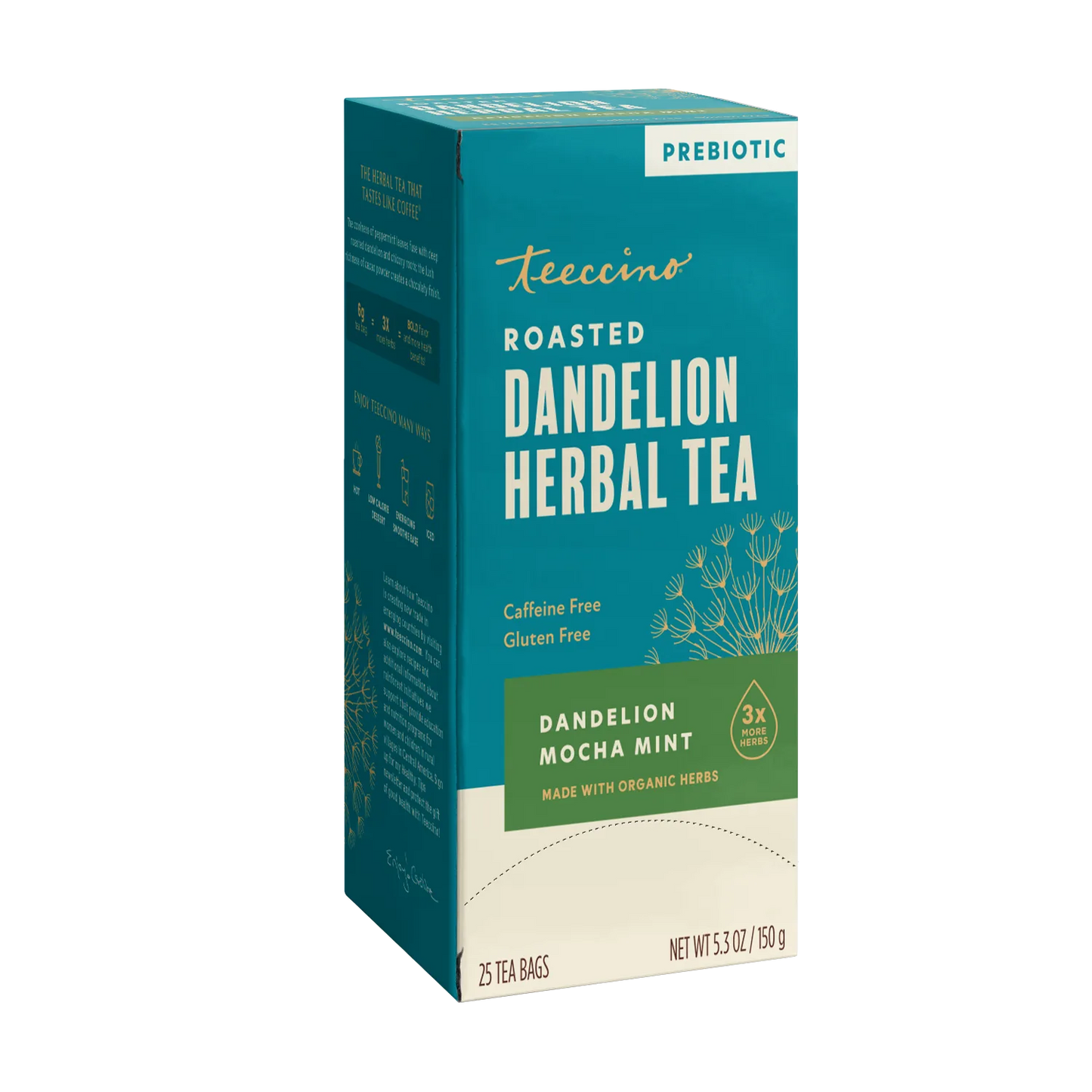 Dandelion Mocha Mint Roasted Herbal Tea