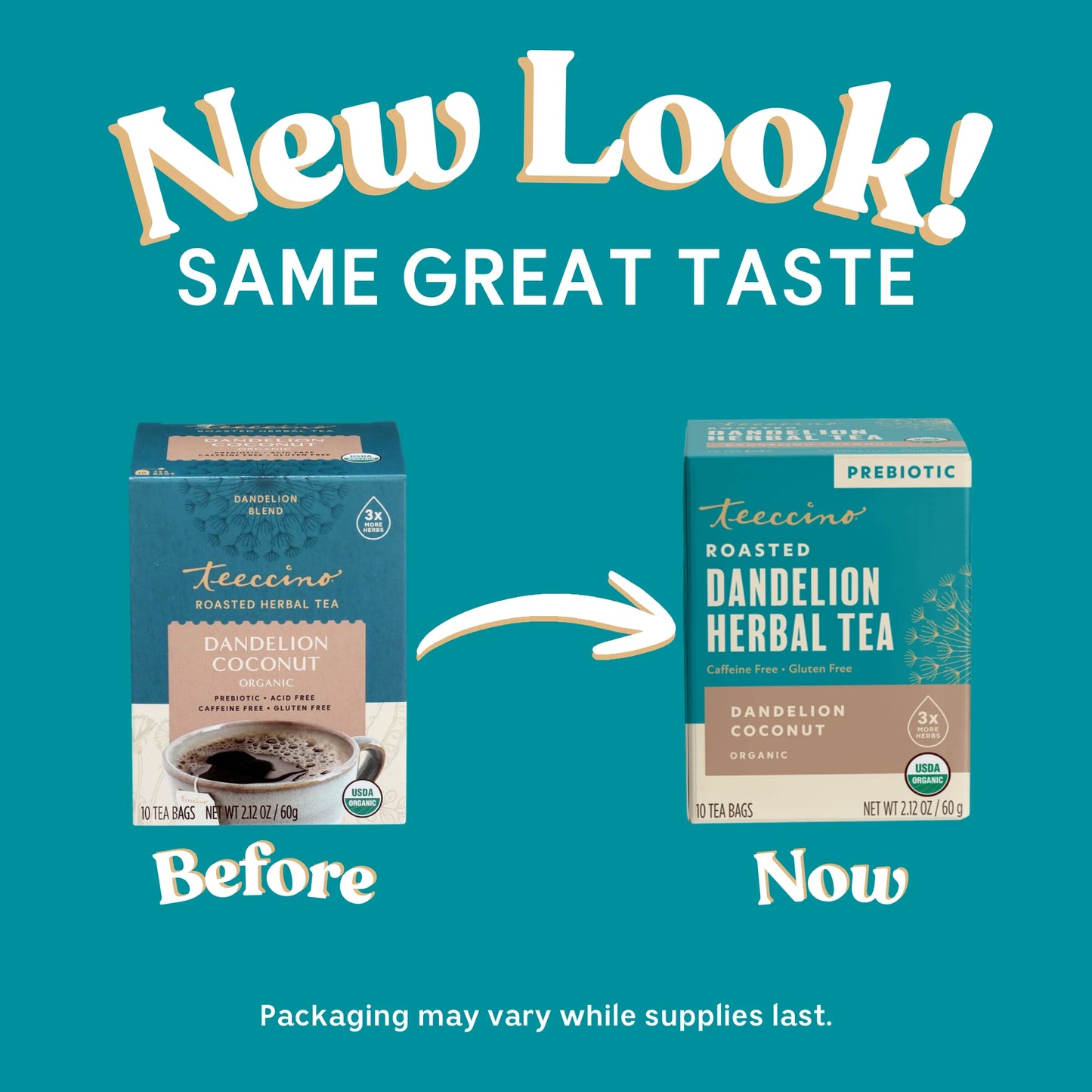 Dandelion Coconut Roasted Herbal Tea