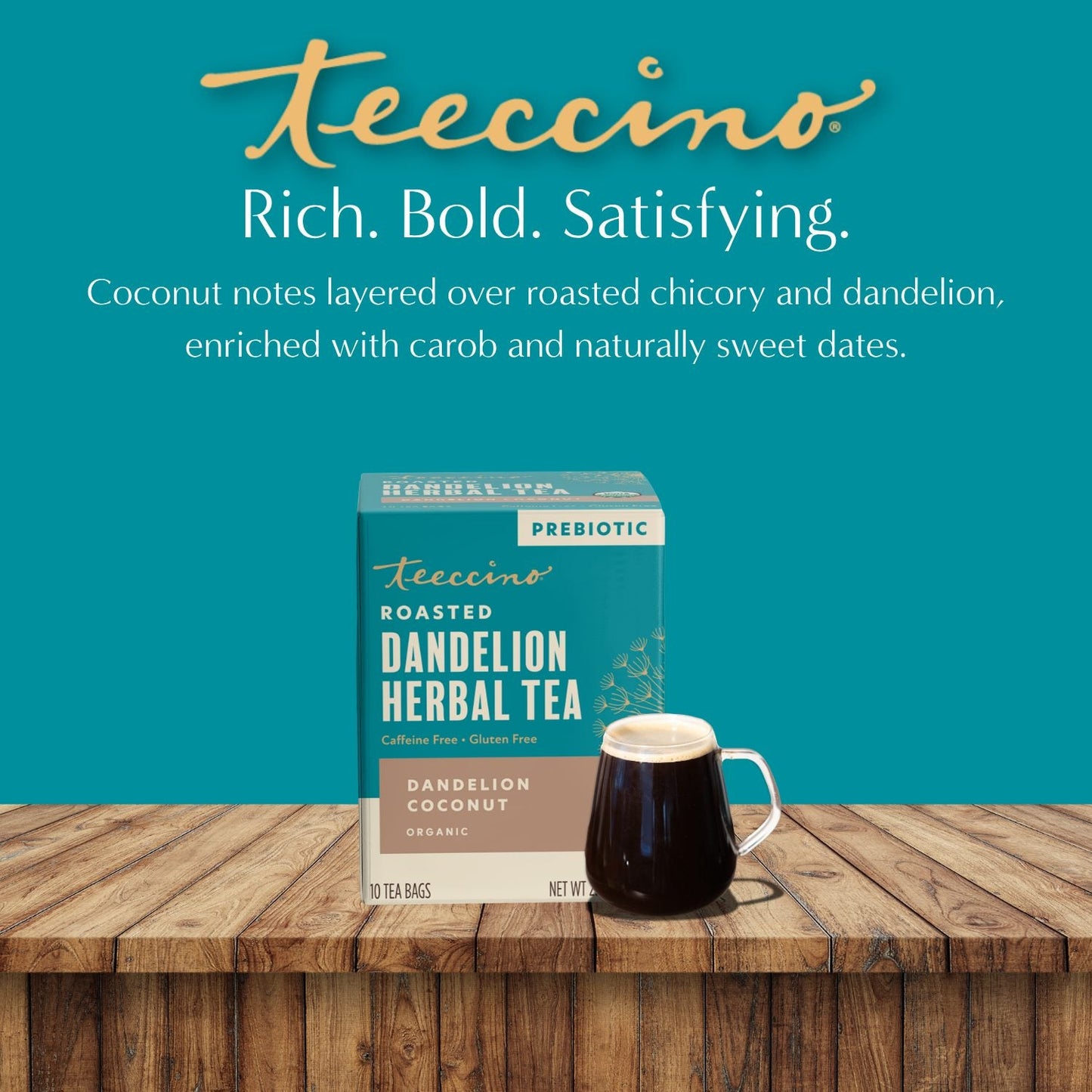 Dandelion Coconut Roasted Herbal Tea