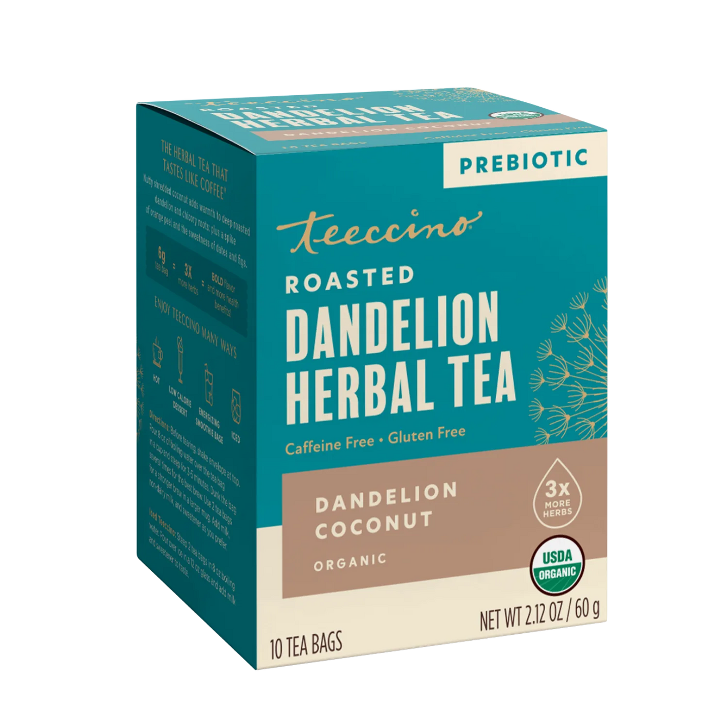 Dandelion Coconut Roasted Herbal Tea