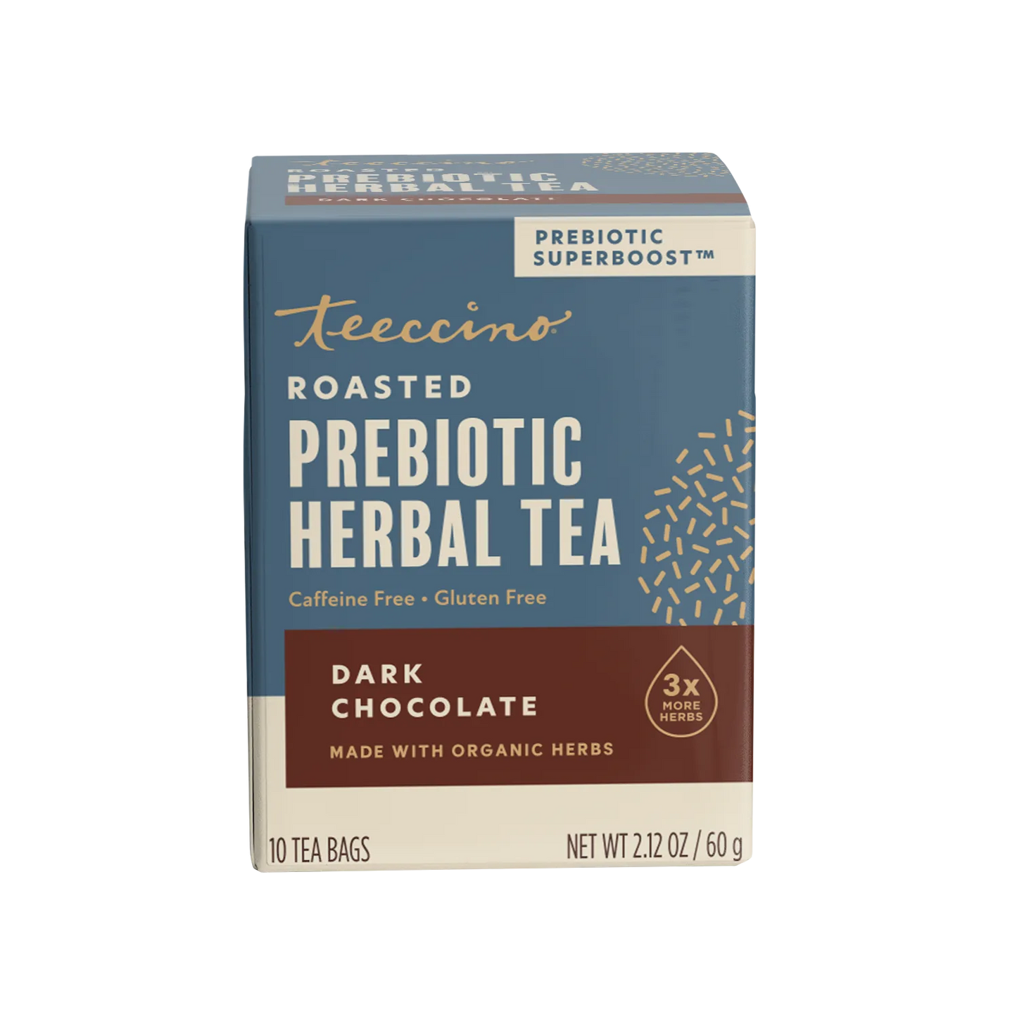 Dark Chocolate Prebiotic SuperBoost Herbal Tea
