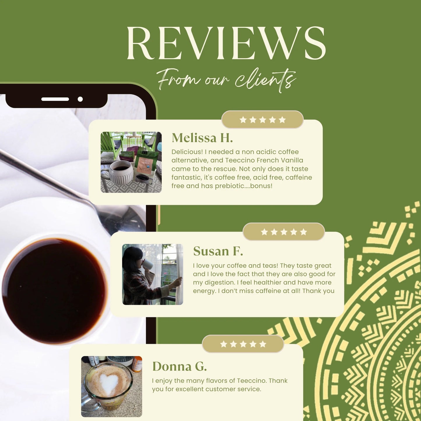 French Vanilla Chicory Herbal Coffee