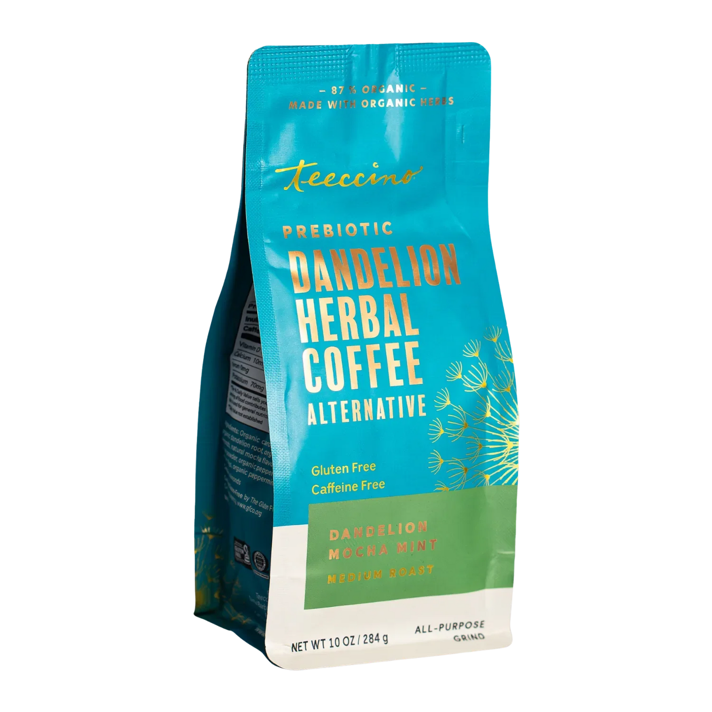 Dandelion Mocha Mint Herbal Coffee