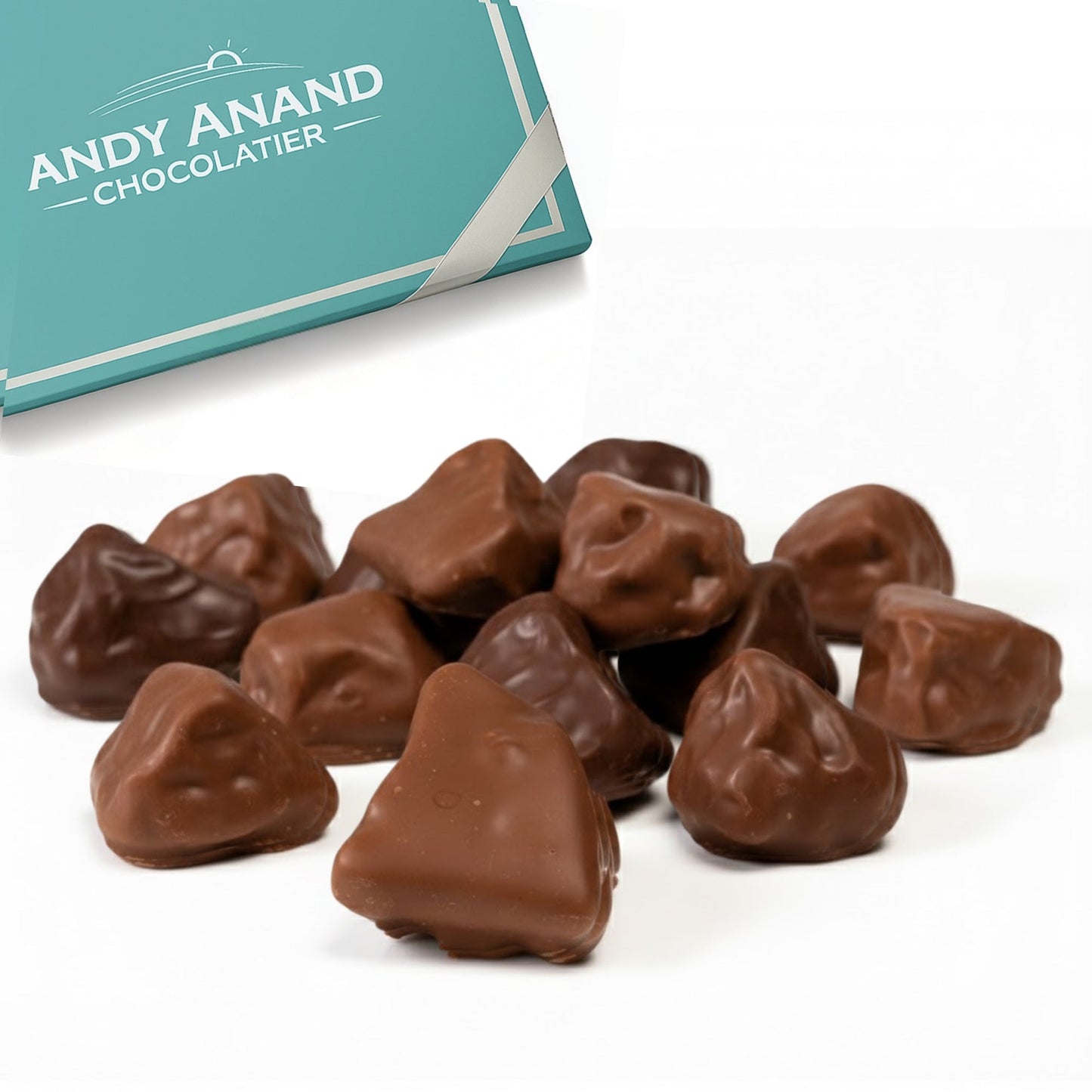 Andy Anand Dark Chocolate Honeycomb, 2 lb – Gourmet Vegan Candy, Handcrafted Crunchy Toffee-Style Chocolate Gift Box for Special Occasions