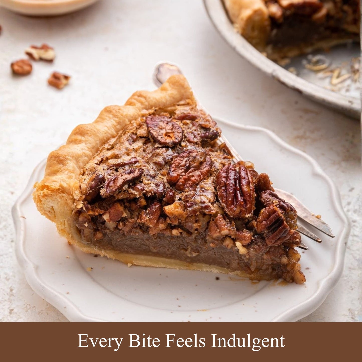 Andy Anand Sugar-Free Dark Chocolate Pecan Pie, 2 lb – Keto & Diabetic-Friendly, Real Toasted Pecans, Flaky Crust, Birthday & Holiday Gift