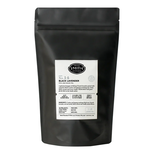SMITH TEAMAKER - BLACK LAVENDER BLACK TEA BLEND NO. 14 (LOOSE LEAF, 1 LB)