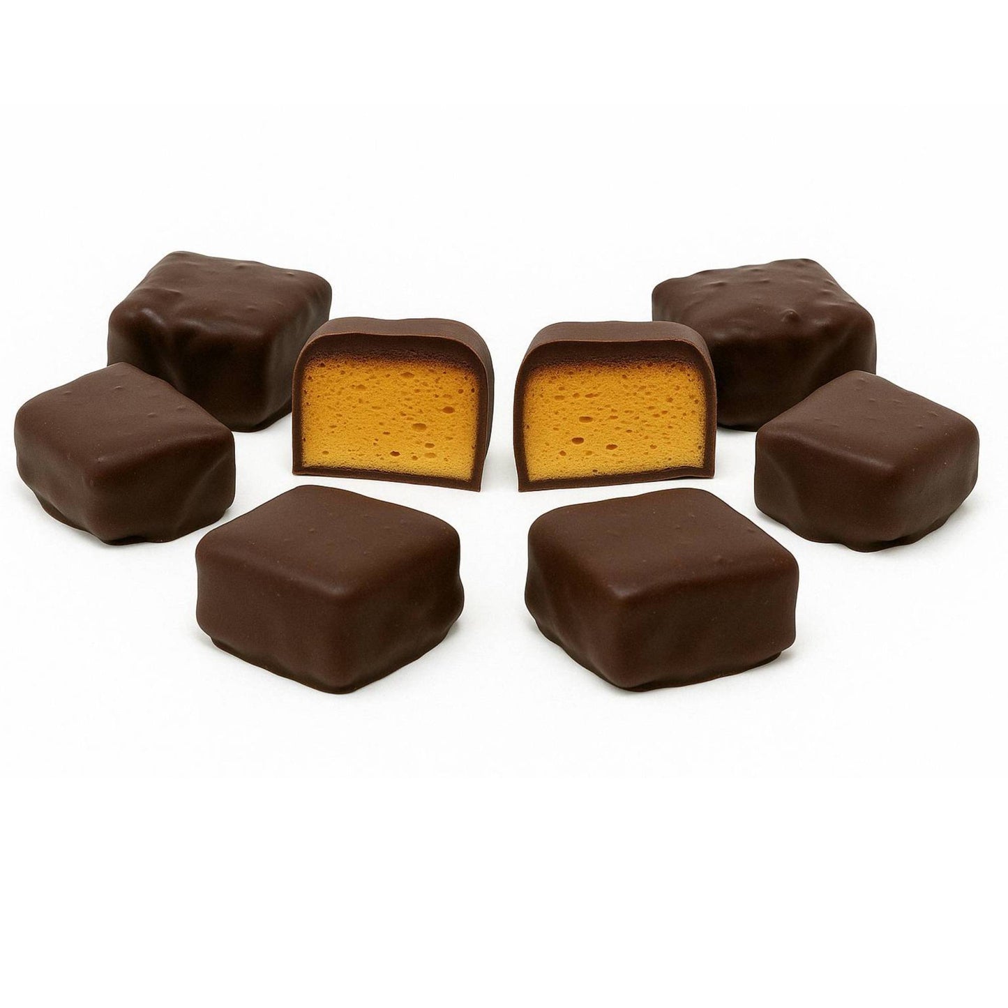 Andy Anand Luxurious Dark Chocolate Honeycomb, 1 lb – Gourmet Gift Box, All-Natural, No Preservatives, Vegan Indulgence, Birthday Gift Box