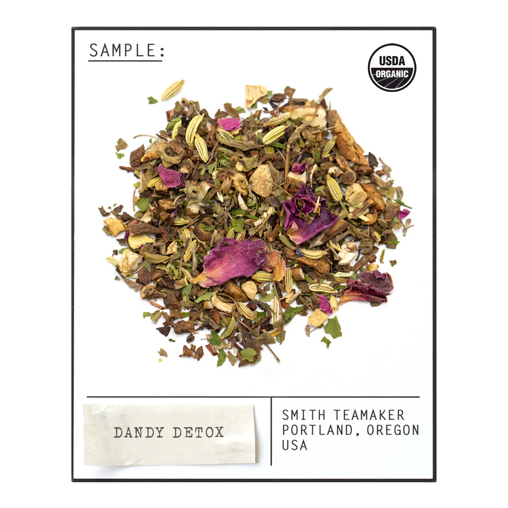 SMITH TEAMAKER - DANDY DETOX BLEND NO. 60 (15 TEA BAGS, 1.32 OZ)