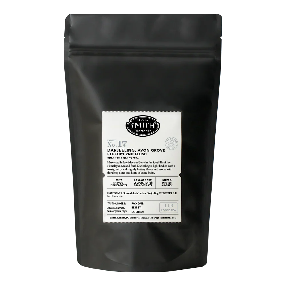 SMITH TEAMAKER - 2ND FLUSH DARJEELING BLACK TEA BLEND NO. 17 (LOOSE LEAF, 1 LB)