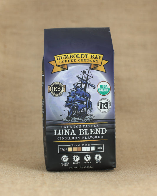 Organic Luna Blend Cafe con canela