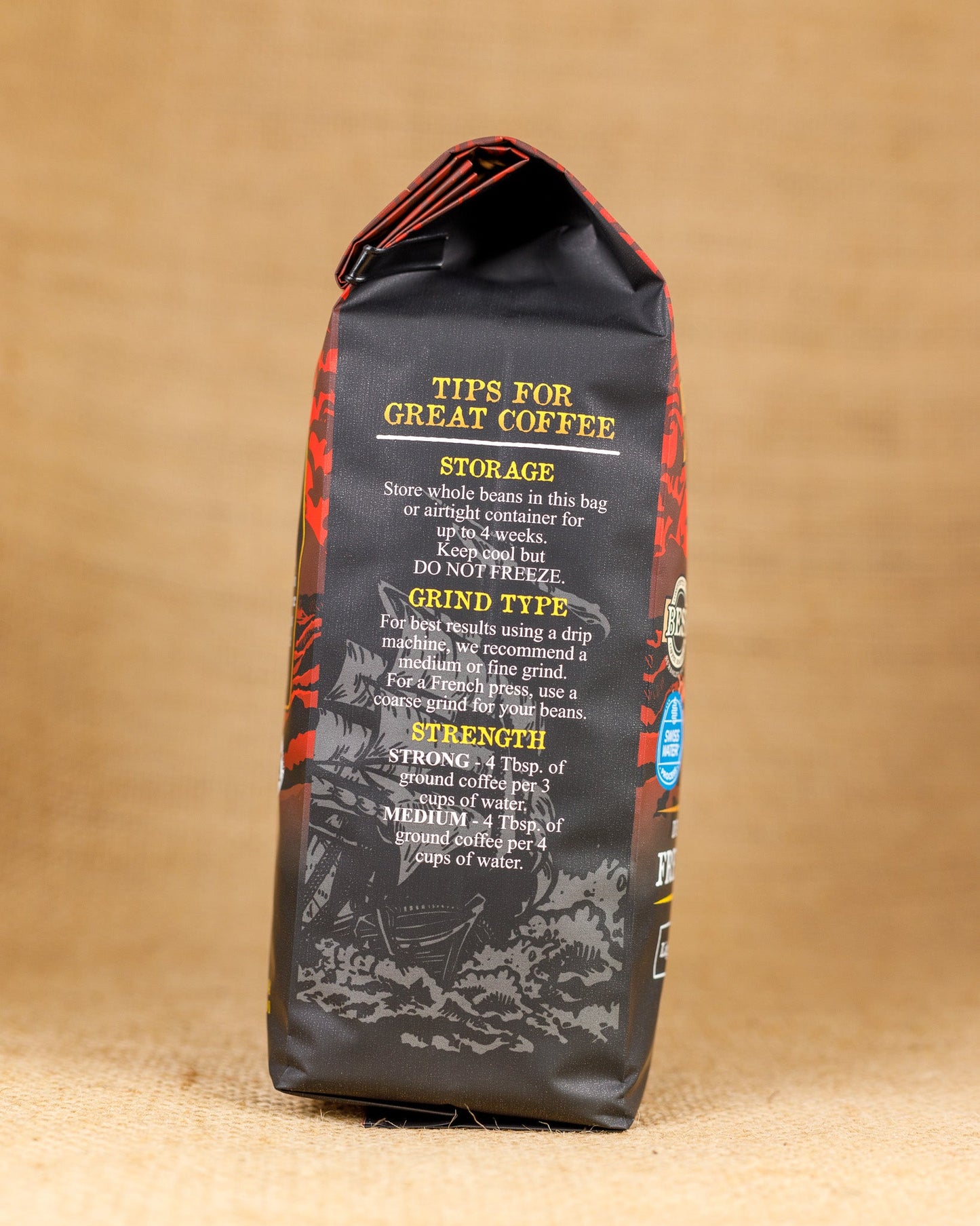 Organic Decaffeinated French Roast