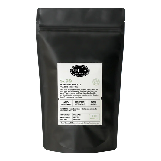 SMITH TEAMAKER - JASMINE PEARLS GREEN TEA BLEND NO. 99 (LOOSE LEAF, 1 LB)