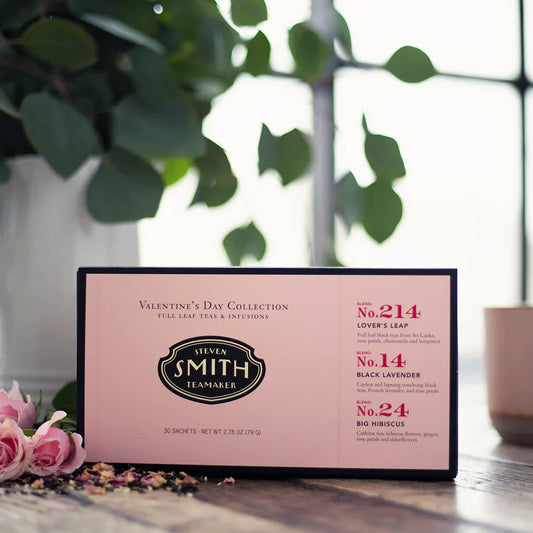 SMITH TEAMAKER - VALENTINE'S DAY ASSORTMENT BLACK TEA (30 TEA BAGS, 2.78 OZ)
