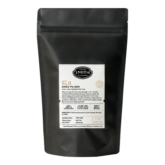 SMITH TEAMAKER - SHU CHA PU-ERH TEA BLEND NO. 3 (LOOSE LEAF, 1 LB)