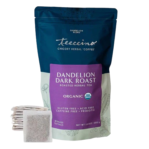 Dandelion Dark Roast Roasted Herbal Tea