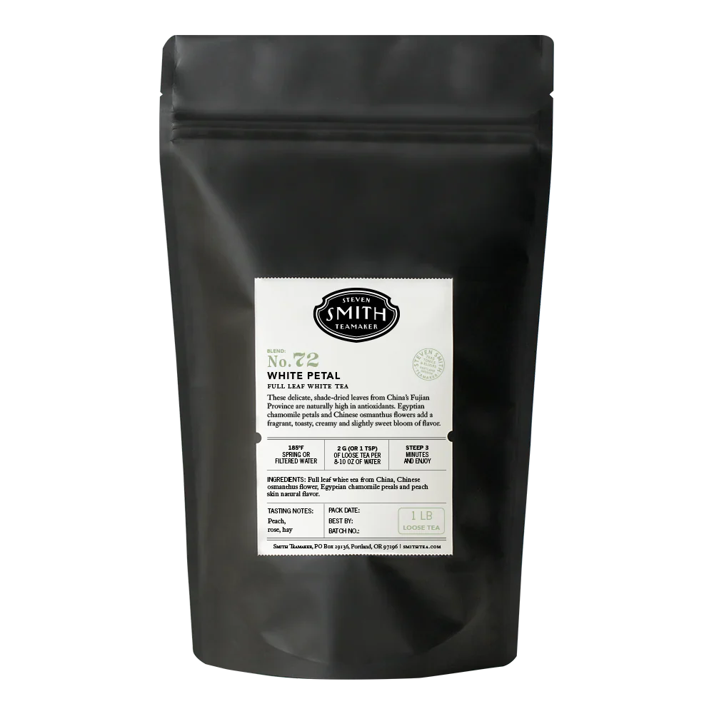SMITH TEAMAKER - WHITE PETAL TEA BLEND NO. 72 (LOOSE LEAF, 1 LB)