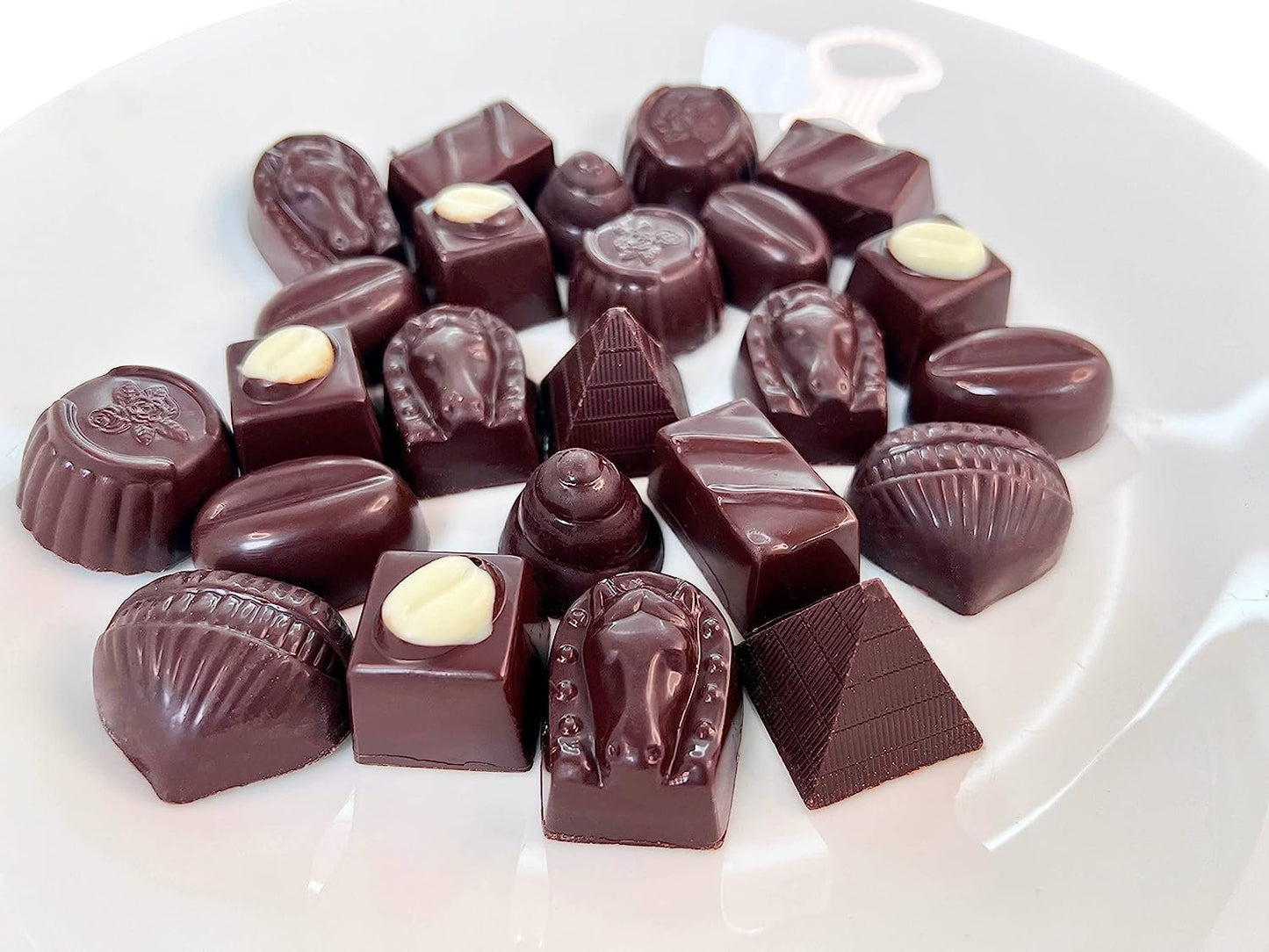 Andy Anand Luxurious Dark Chocolate Truffles Gift Box, 24 pc – Handmade Gourmet Assorted Flavors, Perfect for Indulgence, Birthday & Holiday