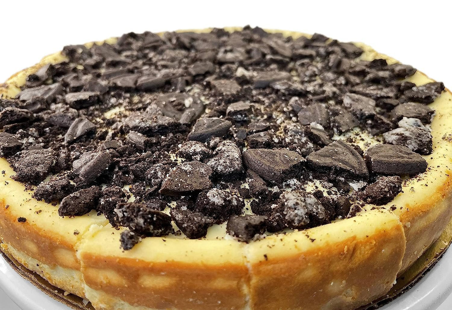 Andy Anand Sugar-Free Dark Chocolate Chip Cheesecake, 9-Inch, 2 lb – Diabetic-Friendly, California Cream Cheese, No Preservatives Gift Box