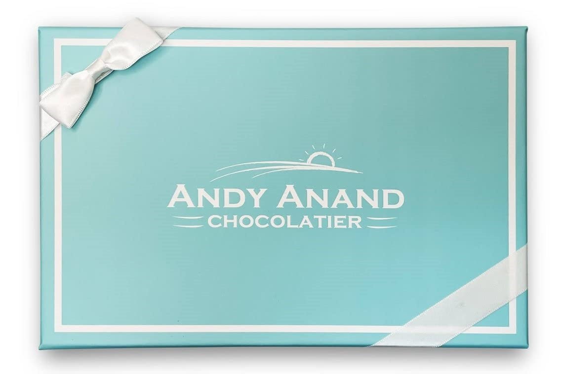 Andy Anand Sugar-Free Vanilla Butter Cream Dark Chocolates, 25 pc – Diabetic-Friendly, Keto, Gluten-Free, Birthday & Valentine's Gift Box