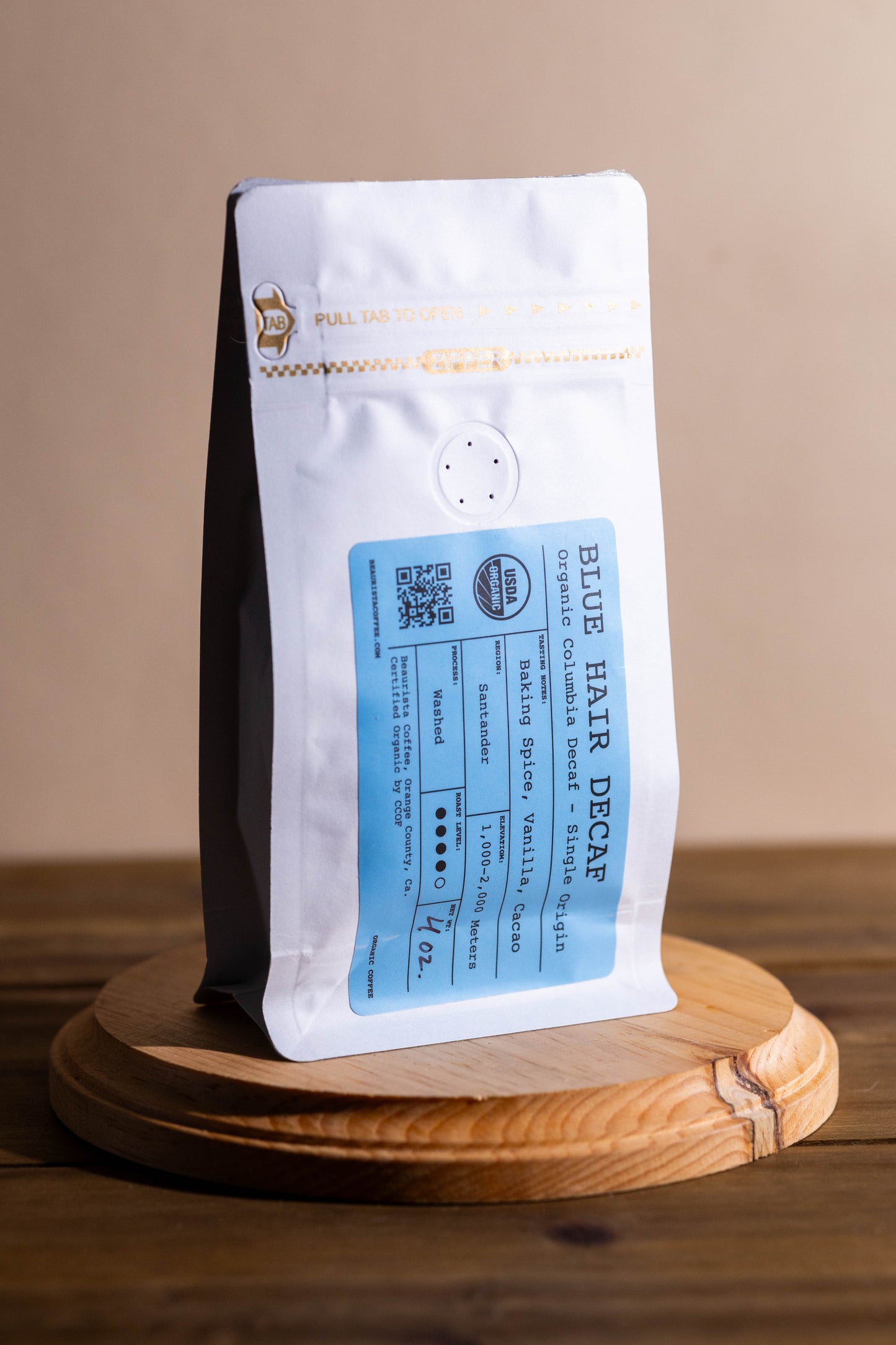 Blue Hair Decaf