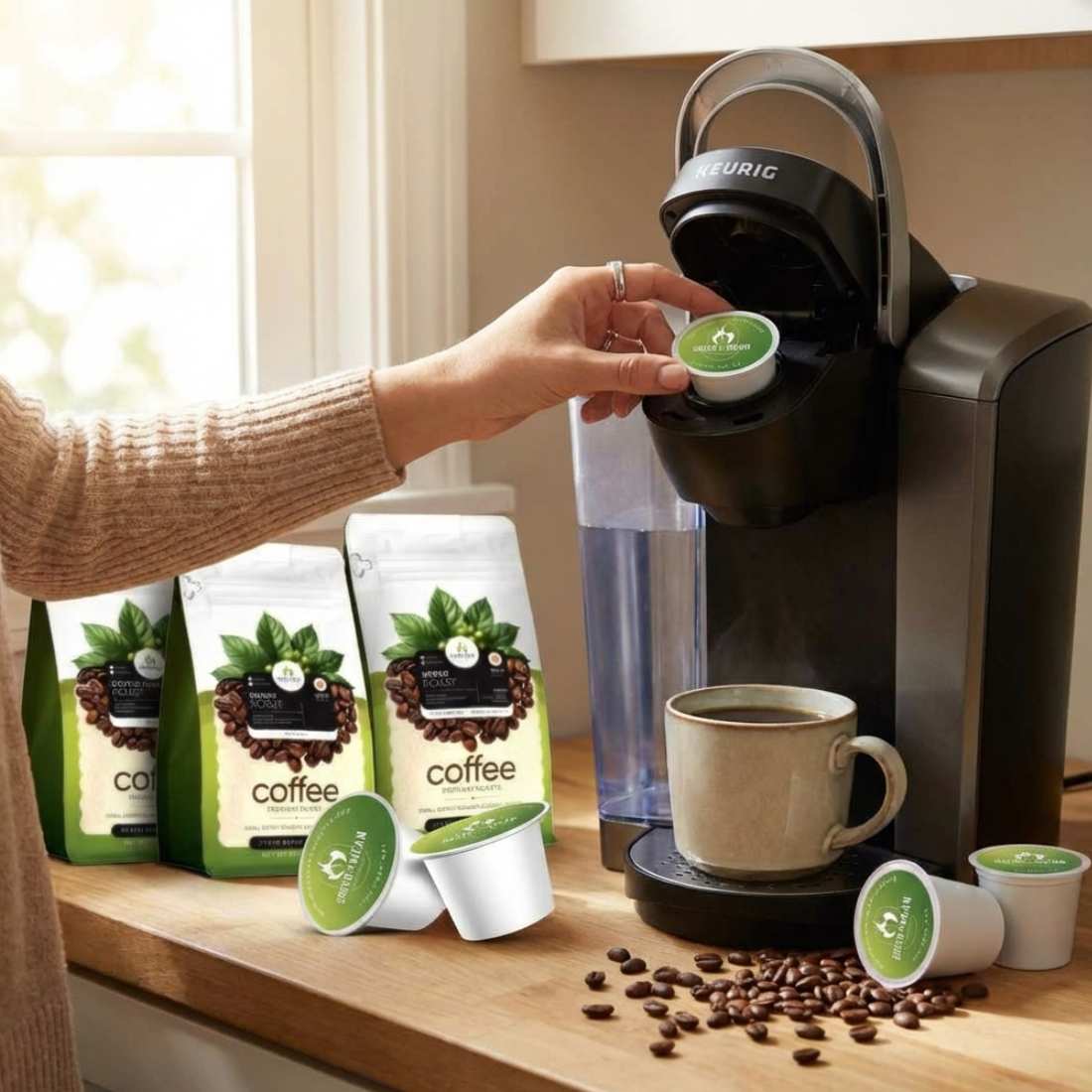 Single Serving K-Cup Coffee Pods (12 count)