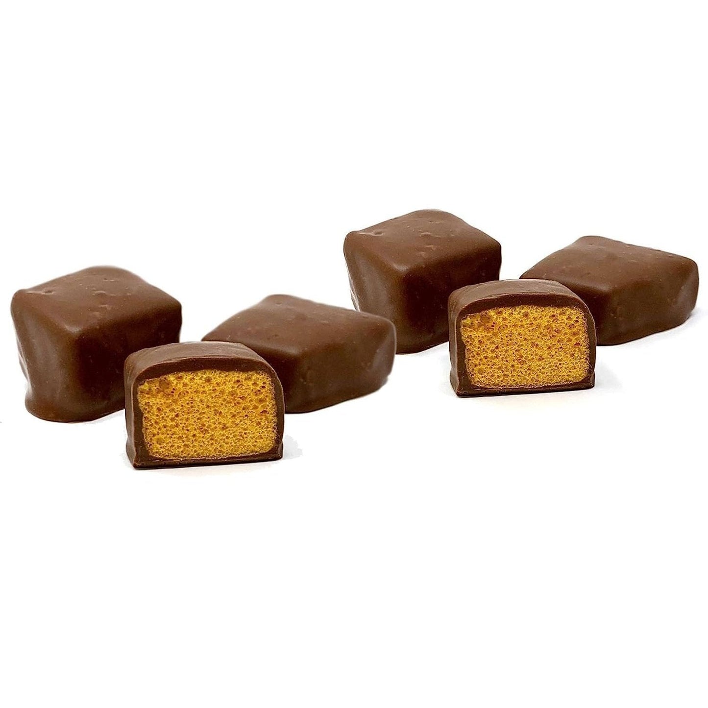 Andy Anand Dark Chocolate Honeycomb, 2 lb – Gourmet Vegan Candy, Handcrafted Crunchy Toffee-Style Chocolate Gift Box for Special Occasions